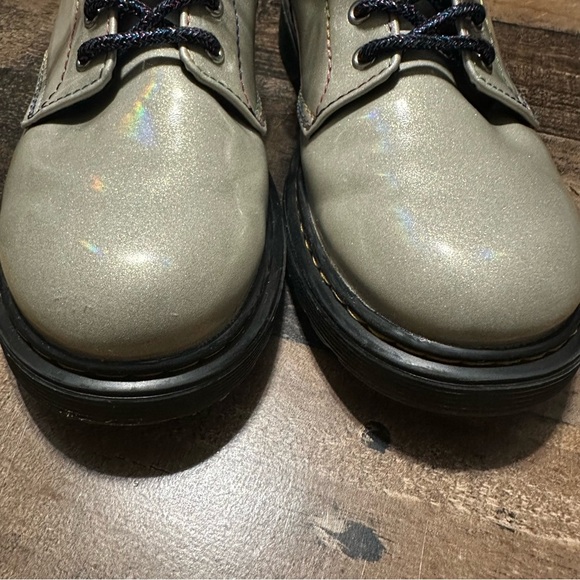 Dr. Martens Junior 1460 Sparkle Rays Boots - Picture 7 of 9
